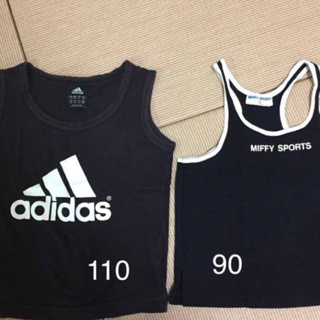 adidas(アディダス)のしおたんmama様 29日までお取置き中 キッズ/ベビー/マタニティのキッズ服男の子用(90cm~)(Tシャツ/カットソー)の商品写真