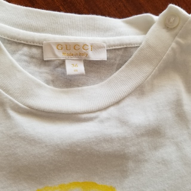 Gucci(グッチ)のGUCCI BABY サイズ36M　値下げ キッズ/ベビー/マタニティのキッズ服男の子用(90cm~)(Tシャツ/カットソー)の商品写真