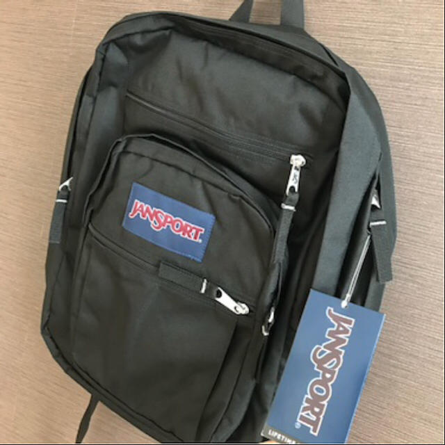 JANSPORT(ジャンスポーツ)のジャンスポーツ リュック 黒 メンズのバッグ(バッグパック/リュック)の商品写真