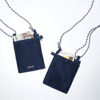 アーペーセー(A.P.C)のUOMO付録 A.P.C ネックウォレット (コインケース/小銭入れ)