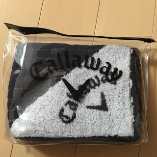 キャロウェイ(Callaway)のCallawayのネイビーのアクティブタオル 新品未使用(その他)