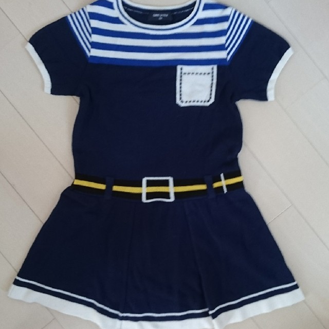 COMME CA DU MODE(コムサデモード)のコムサ  ニットワンピース キッズ/ベビー/マタニティのキッズ服女の子用(90cm~)(ワンピース)の商品写真