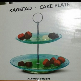 フライングタイガーコペンハーゲン(Flying Tiger Copenhagen)のフライングタイガー　ケーキプレート　デザートやお菓子などを可愛く盛り付け♪(食器)
