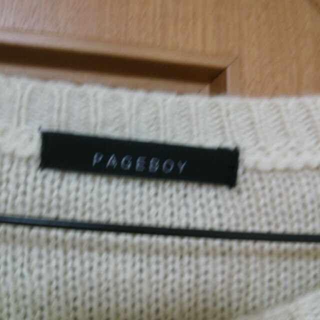 PAGEBOY(ページボーイ)のページボーイ♪お花ニット レディースのトップス(ニット/セーター)の商品写真