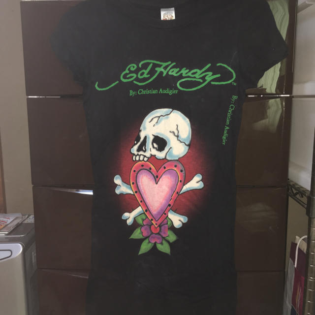 Ed Hardy(エドハーディー)のED HARDY エドハーディー Tシャツ レディースのトップス(Tシャツ(半袖/袖なし))の商品写真