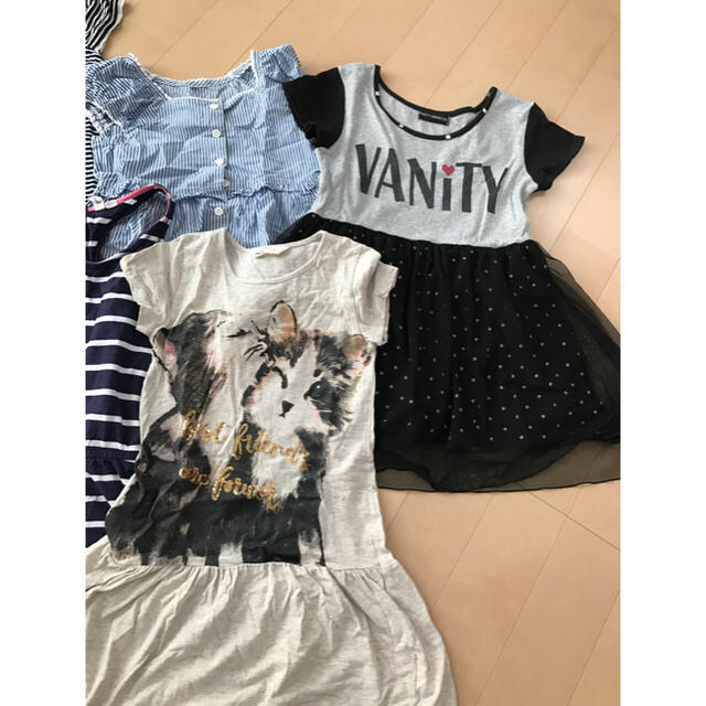 vanitybeauty(バニティービューティー)の140センチ ワンピース&サロペット キッズ/ベビー/マタニティのキッズ服女の子用(90cm~)(ワンピース)の商品写真