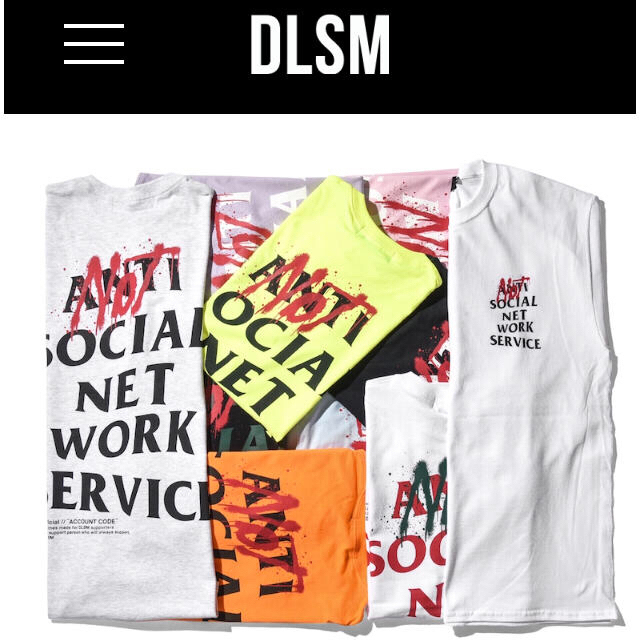 ANTI(アンチ)の新品 DLSM Tシャツ Lサイズ 白  ANTI SOCIAL 送料込み メンズのトップス(Tシャツ/カットソー(半袖/袖なし))の商品写真