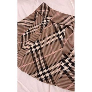 バーバリーブルーレーベル(BURBERRY BLUE LABEL)のなっふぅ様専用 バーバリー リランドチュール (ひざ丈スカート)