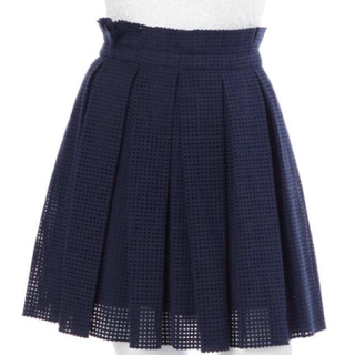 ココディール(COCO DEAL)のココディール ♡メッシュブロックデザインスカート(ミニスカート)