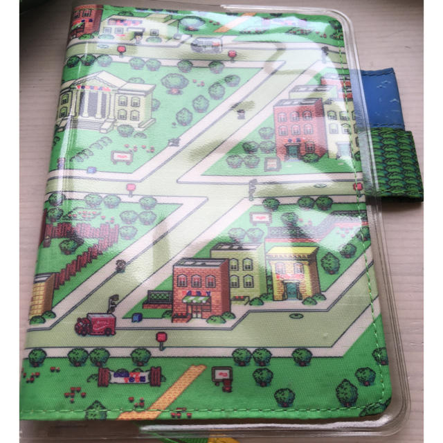 任天堂(ニンテンドウ)のほぼ日手帳 カバー mother2 オネット メンズのファッション小物(手帳)の商品写真