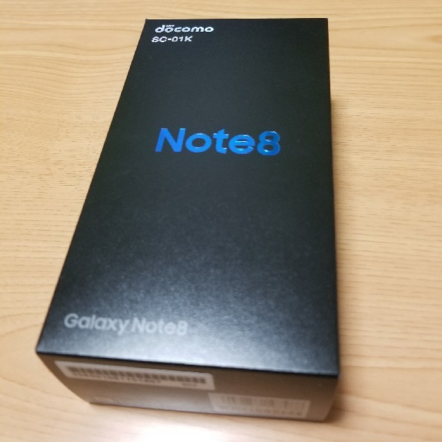 NTTdocomo - 新品 GALAXY note8 sc-01k simロック解除品