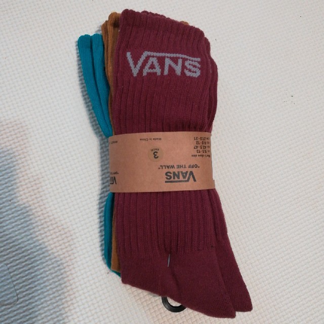 VANS(ヴァンズ)の人気 新品  VANS 3パック ソックス メンズのレッグウェア(ソックス)の商品写真