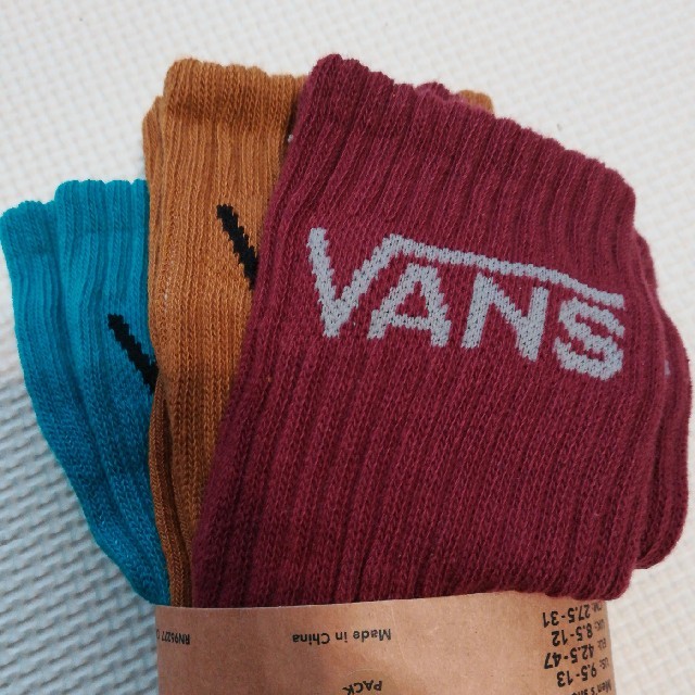 VANS(ヴァンズ)の人気 新品  VANS 3パック ソックス メンズのレッグウェア(ソックス)の商品写真