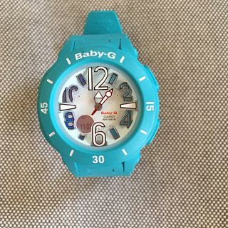 ベビージー(Baby-G)のCASIO ☆Baby-G  ネオマリネシリーズ 水色 ブルー(腕時計)