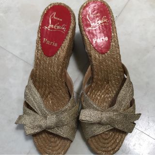 クリスチャンルブタン(Christian Louboutin)のルブタン サンダル 38.5(サンダル)