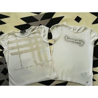 バーバリー(BURBERRY)のバーバリーロンドン&トミーヒルフィガー　120 白Tシャツ(Tシャツ/カットソー)