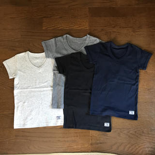 セシール(cecile)の【新品・未使用】110サイズ Tシャツ色違い4枚セット(Tシャツ/カットソー)