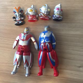 ウルトラエッグ & 指人形  ソフビ セット(特撮)