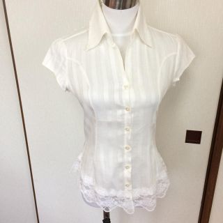 ナラカミーチェ(NARACAMICIE)の美品♡ナラカミーチェ 裾レースブラウス I(シャツ/ブラウス(半袖/袖なし))