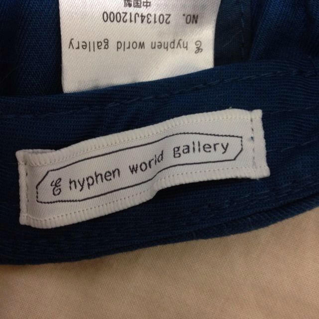 E hyphen world gallery(イーハイフンワールドギャラリー)のE hyphen キャップ レディースの帽子(キャップ)の商品写真