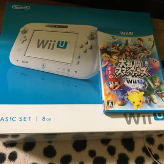 ウィーユー(Wii U)のwiiu本体➕大乱闘スマッシュブラザーズ(家庭用ゲーム機本体)