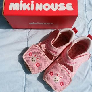 ミキハウス(mikihouse)の※最終値下※ミキハウス☆可愛いサンダル☆15㎝(サンダル)