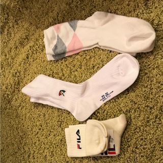 フィラ(FILA)の靴下3足セット！(ソックス)