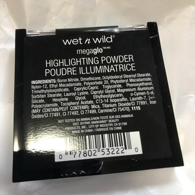 海外コスメ wet n wild ハイライト コスメ/美容のベースメイク/化粧品(その他)の商品写真