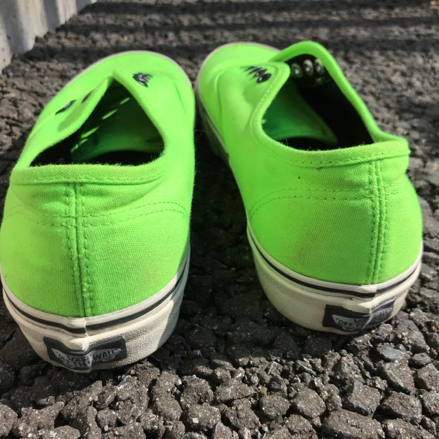 VANS(ヴァンズ)の込 古着 VANS 蛍光 黄色 黄緑 メンズの靴/シューズ(スニーカー)の商品写真