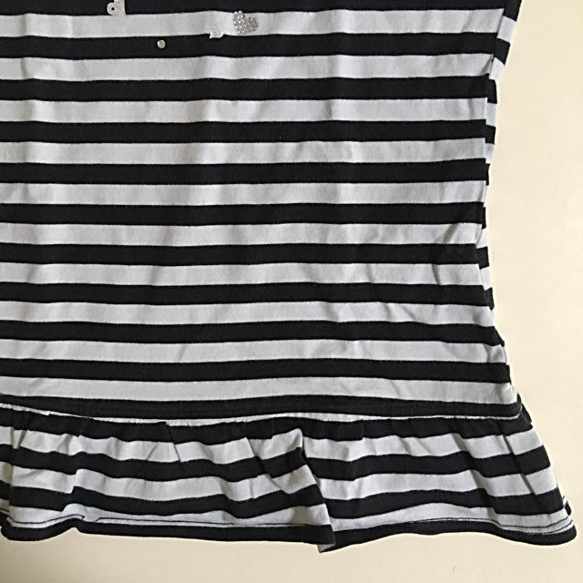 CROWN BANBY(クラウンバンビ)の可愛い半袖カットソー120cm キッズ/ベビー/マタニティのキッズ服女の子用(90cm~)(Tシャツ/カットソー)の商品写真