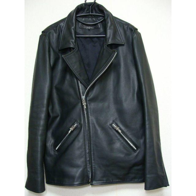 激安価格の Chrome Hearts クロムハーツ◆BASICMOTOベーシックモトミディアムウエイトレザーライダース - ライダースジャケット 激安価格の Chrome Hearts クロムハーツ◆BASICMOTOベーシックモトミディアムウエイトレザーライダース - ライダースジャケット
