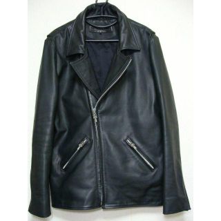 クロムハーツ(Chrome Hearts)のクロムハーツ◆BASICMOTOベーシックモトミディアムウエイトレザーライダース(ライダースジャケット)