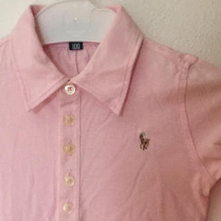 ラルフローレン(Ralph Lauren)のラルフローレン  100 薄手 ピンク シャツ(Tシャツ/カットソー)