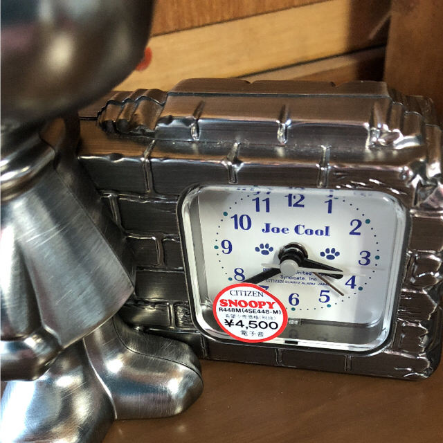 CITIZEN(シチズン)のスヌーピー置き時計  CITIZEN  新品 インテリア/住まい/日用品のインテリア小物(置時計)の商品写真