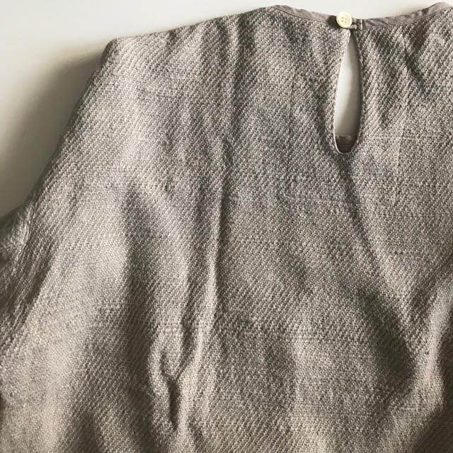 ゴーシュ シックツイルカディ 七分袖 プルオーバーシャツ グレイッシュベージュ レディースのトップス(カットソー(長袖/七分))の商品写真