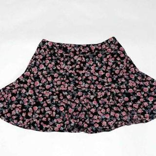 エイチアンドエム(H&M)のH&M  フレアスカート 36 花柄 新品  (ミニスカート)