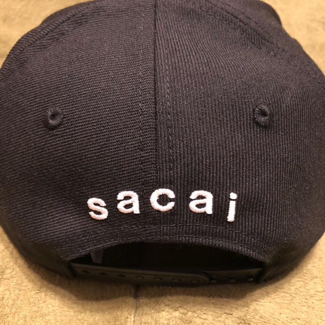 sacai(サカイ)の新品未使用 正規品 fragment × sacai Cap Black メンズの帽子(キャップ)の商品写真