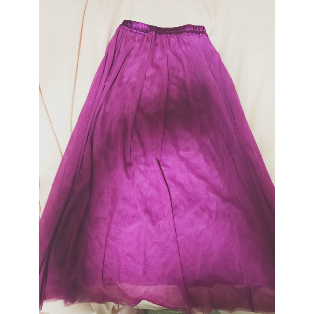 UNIQLO(ユニクロ)のチュールロングスカート レディースのスカート(ロングスカート)の商品写真