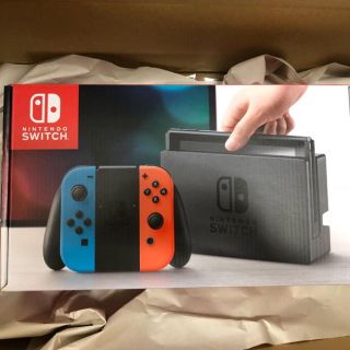 ニンテンドースイッチ(Nintendo Switch)の【新品 未開封】 任天堂 スイッチ switch 本体 (家庭用ゲーム機本体)