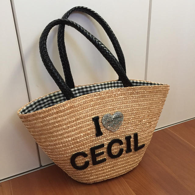 CECIL McBEE(セシルマクビー)のCECIL Mc BEE カゴバッグ レディースのバッグ(かごバッグ/ストローバッグ)の商品写真