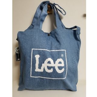 リー(Lee)のLee 2WAYビッグトートバッグ(Blue)(トートバッグ)