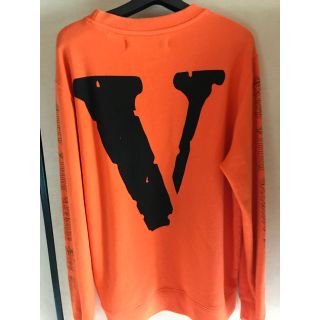 オフホワイト(OFF-WHITE)のoff-white x vlone crewneck red(スウェット)