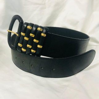 バリー(Bally)の中古 BALLY バリー ベルト ブラック レザー(ベルト)