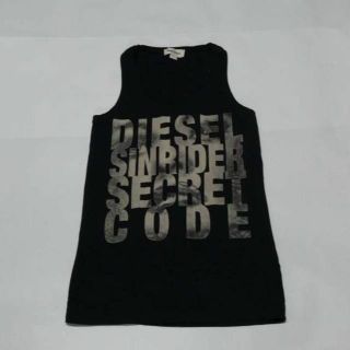 ディーゼル(DIESEL)のディーゼル タンクトプ ＸＳ 黒(タンクトップ)