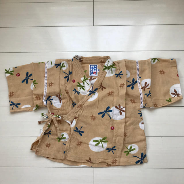 mikihouse(ミキハウス)のミキハウス 甚平 100サイズ キッズ/ベビー/マタニティのキッズ服男の子用(90cm~)(甚平/浴衣)の商品写真