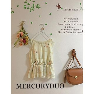 マーキュリーデュオ(MERCURYDUO)の☆MERCURYDUO☆ペプラムブラウス(シャツ/ブラウス(半袖/袖なし))