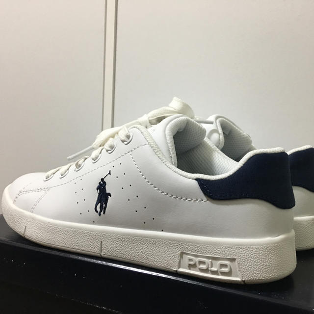 POLO RALPH LAUREN(ポロラルフローレン)の白スニーカー レディースの靴/シューズ(スニーカー)の商品写真