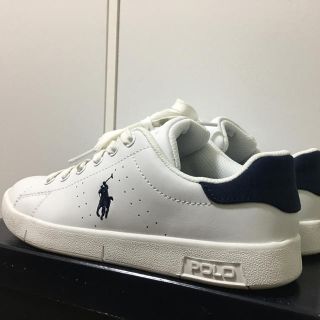 ポロラルフローレン(POLO RALPH LAUREN)の白スニーカー(スニーカー)