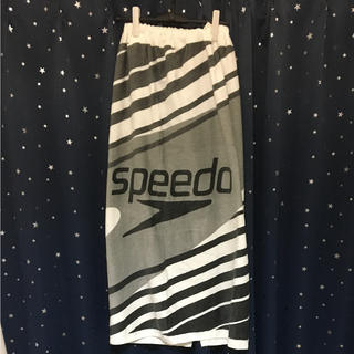スピード(SPEEDO)のプールタオル、ラップタオル、新品未使用、スピード、学生(マリン/スイミング)