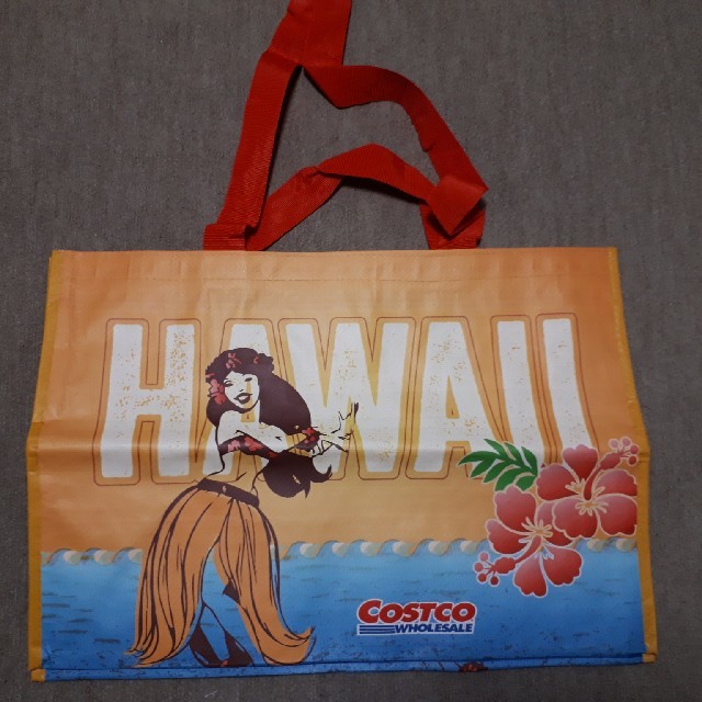 コストコ(コストコ)のコストコ　ハワイ限定エコトートバッグ レディースのバッグ(エコバッグ)の商品写真